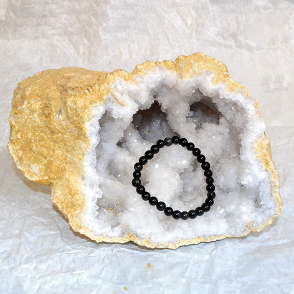 obsidiana negra 6mm
