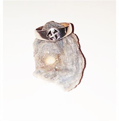 anillo lauburu plata