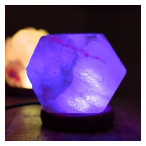 lÁmpara diamante sal himalaya usb