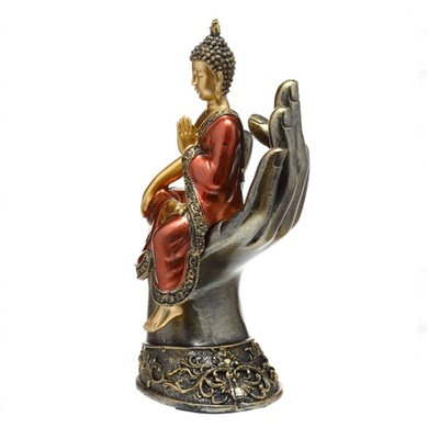 buda tailandÉs sentado en mano