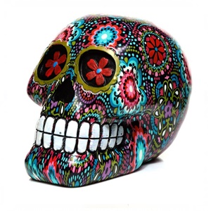 calavera mexicana floral dÍa de los muertos