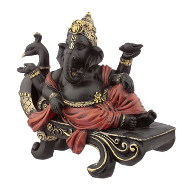 ganesha banco de pavo real