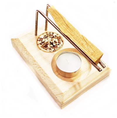 quemador de madera tetragramatÓn palo santo
