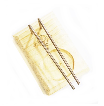 quemador de madera nudo brujas palo santo