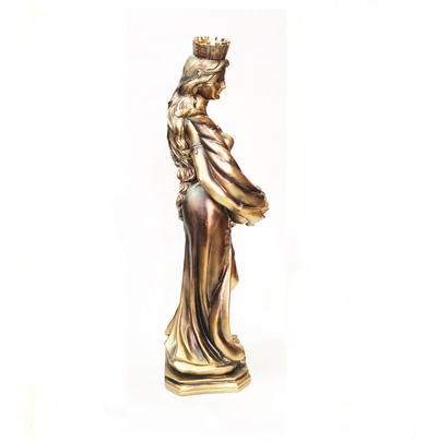 diosa de la fortuna color bronce