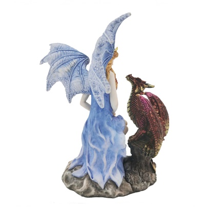 hada azul con dragÓn