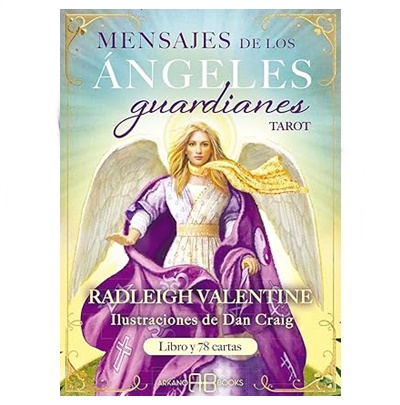 mensaje de los Ángeles guardianes tarot: libro y tarot 78 cartas